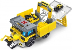 Stazione di costruzione – set di gioco con escavatore e camion ribaltabile