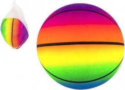 Pallone da basket in gomma 23 cm in rete