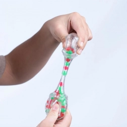 Fidget Blox Sound cubo antistress – verde e rosso