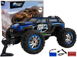 Auto da corsa RC 1:18 blu off-road 35 km/h