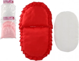 Piumino e cuscinetto per bambole per lettino e passeggino