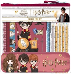 Set scolastico e creativo HARRY POTTER in astuccio di plastica 24 × 24 × 3 cm