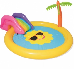 Bestway parco acquatico gonfiabile per bambini con scivolo 237 × 201 × 104 cm