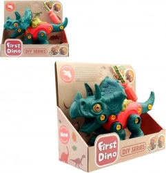 Dinosauro da assemblare con batterie