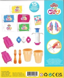 Play-Doh Air Clay – delizie gelato set creativo con clay e accessori