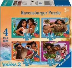 Ravensburger Puzzle Vaiana 4x1