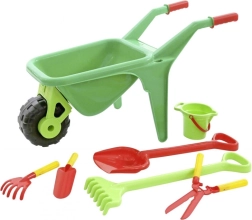 Set giardiniere carriola con attrezzi per bambini