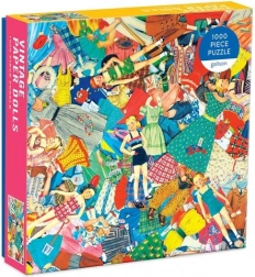 Puzzle Galison bambole di carta vintage 1000 pezzi