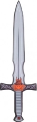 Spada in schiuma 54 cm per bambini