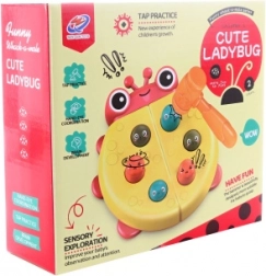 Gioco a martellare coccinella per bambini