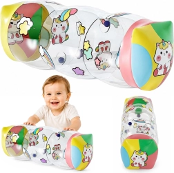 Cilindro gonfiabile per gattonare unicorni 48 × 20 cm