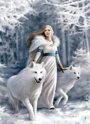 Puzzle 1000 pezzi Anne Stokes - Guardiani invernali