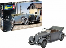 Modello in plastica Mercedes-Benz Tipo 320 W142 Cabriolet 1/35