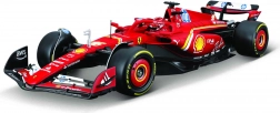 kit di montaggio modello bburago 1:24 ferrari f1 sf24 2024 charles leclerc con supporto