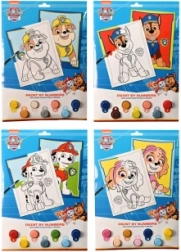 Colorazione secondo i numeri – Paw Patrol