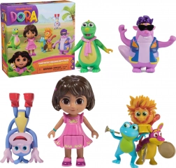 Dora esplora il mondo – set di figure di amici fantastici, 5 figure