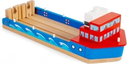 Traghetto ferroviario in legno BIGJIGS RAIL