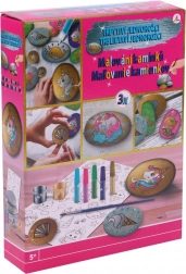 Pittura sui sassi – unicorno scintillante