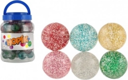 Pallina rimbalzante scintillante