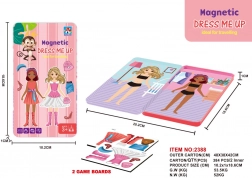 Set magnetico in metallo per piccola stilista