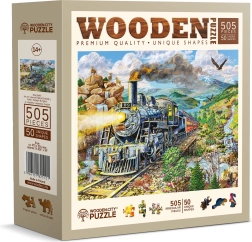 WOODEN CITY Puzzle in legno ferrovia 505 pezzi