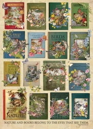 Puzzle Cobble Hill Natura nei libri 1000 pezzi