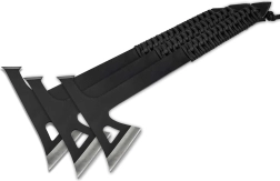 Böker Plus Mohican set di asce da lancio, nero, fodero in nylon
