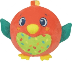 CLEMENTONI BABY Palla di peluche Uccellino con sonaglio