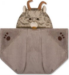 Coperta riscaldante con cappuccio e tasche a forma di zampe Cozy Noxxiez