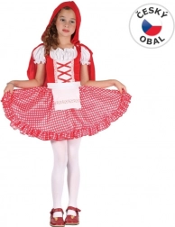 costume di carnevale per bambini cappuccetto rosso 110–120 cm