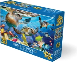 Puzzle 3D spiaggia delle tartarughe 48 pezzi