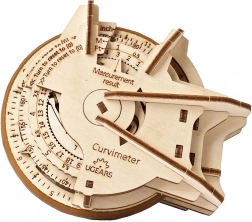 UGEARS curvimetro meccanico in legno STEM – puzzle 3D (opisometro)