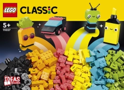 Lego Classic - Gioco creativo con colori neon