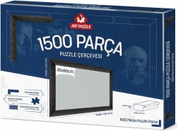 Cornice per puzzle 85x60 cm nera