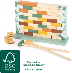 mala foot muro safari – gioco di equilibrio in legno