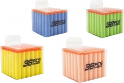 Dardi di ricambio in schiuma con ventosa 36 pz in scatola portatile