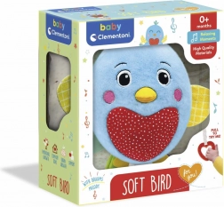 Uccellino di peluche con la ninna nanna di Brahms di Clementoni