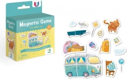 Gioco magnetico gatto in viaggio – magneti creativi per bambini