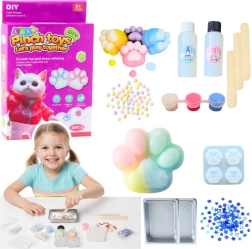 Set creativo fai-da-te per creare squishy – zampetta di gatto