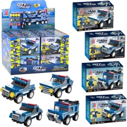 Costruzioni creative Polizia della città con trazione