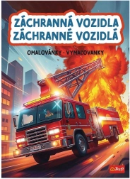 Libro da colorare – veicoli di soccorso 20 × 27,5 cm