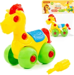 Cavallino avvitabile – gioco di montaggio per bambini 3+