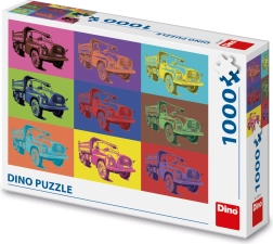 POP ART - puzzle TATRA 1000