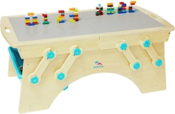 Tavolo da gioco 2Kids Toys per costruzioni con spazio contenitore