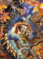 Puzzle Cobble Hill Abby e il suo drago 1000 pezzi