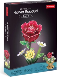 Puzzle 3D Bouquet di Fiori - Rose