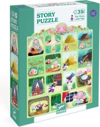 DJECO puzzle Tre porcellini 35 pezzi