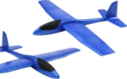 Grande aliante in polistirolo blu 68 cm