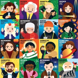 Puzzle quadrato Piccoli scienziati 500 pezzi