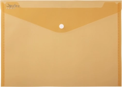 Bustina con bottone A5 Opaline arancione